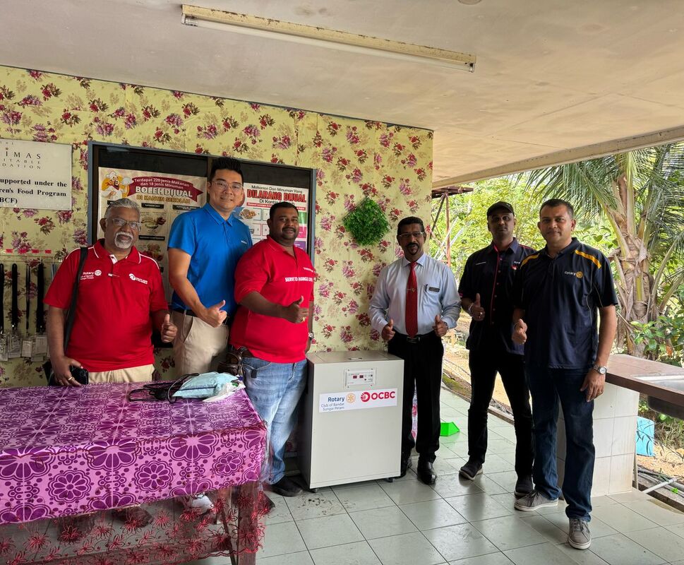 Delivery of Leftover Food Composting Machine  to SJKT Arumugam Pillai, Sungai Petani